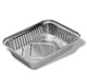 Pack 100 uni. Forma de aluminio retangular 1000ml