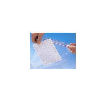 Saco Minigrip® com bolso e area de escrita