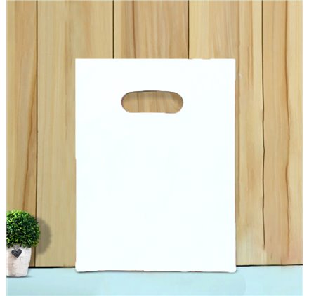 Saco plastico asa vazada 40x50