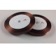 Fita Cetim 10mm 25 Metros - Castanho
