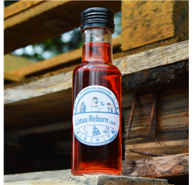 Bottiglia di vetro Lotus Reborn 125ml