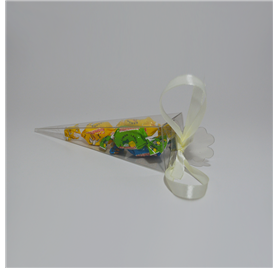 L’acétate transparent boîte 155 mm cône