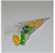 Scatola di acetato trasparente 155 mm cono