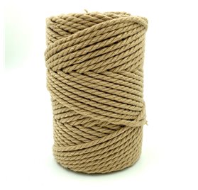 Fio Macrame 5mm 130m Exterior poliéster reciclado