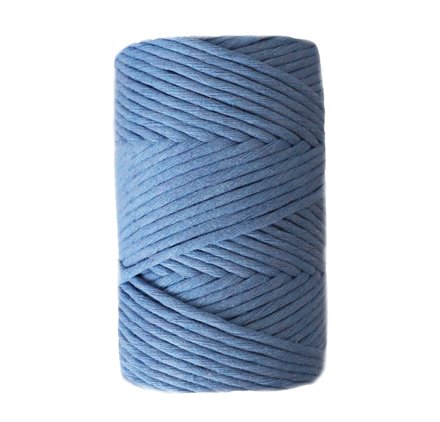 Fils pour macramés urdimbre 3mm 110m Life blue