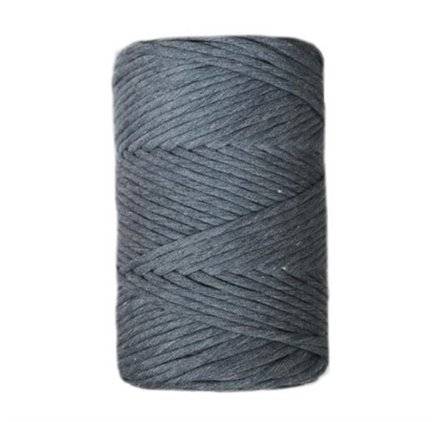 Fils pour macramés urdimbre 3mm 110m Sideral grey