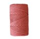 Fils pour macramés urdimbre 3mm 110m Coral