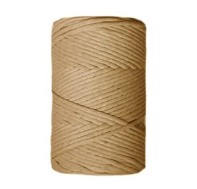 Fils pour macramés urdimbre 9mm 75m Sable