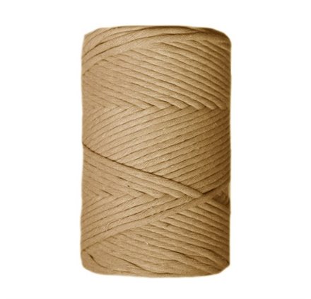 Fio Macrame urdimbre 9mm 75m Areia