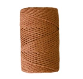 Fils pour macramés urdimbre 9mm 75m Cinnamon 