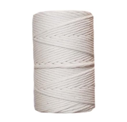 Fils pour macramés urdimbre 9mm 75m Naturel