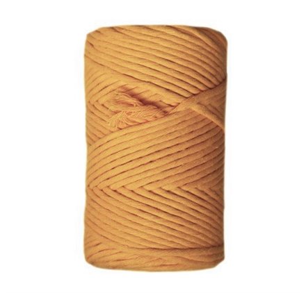 Fils pour macramés urdimbre 9mm 75m Moutarde