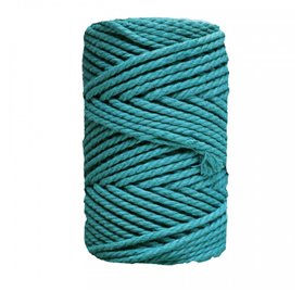 Fils pour macramés 5mm 50m Neptune blue