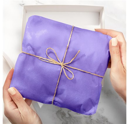 Embrulho Papel Seda Purple Indigo
