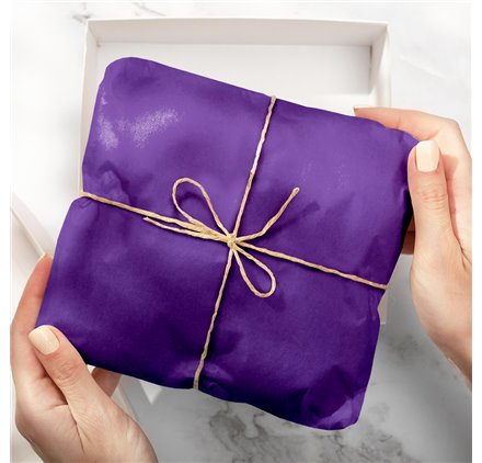 Embrulho de Papel Seda Purple 