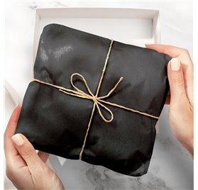 Papier de Soie Deep Grey  50x75cm 