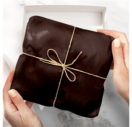 Papier de Soie Castanho Chocolate 50x75cm