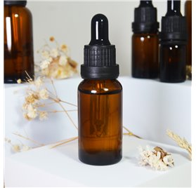 Flacon en Verre Ambré 20ml