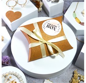 Gift Box - Pillow kraft 120x100x30mm