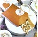 Caja kraft ovalada 120x100x30mm