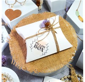 Gift box – White Pillow 120x100x30mm