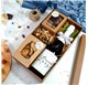 Gourmet-Box große natürliche Farbe 350x190x105mm Maßnahmen