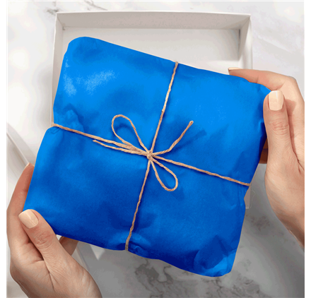 Papel Seda Neptune Blue 50x75cm