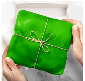 Papier Soie Emerald Green 50x75cm