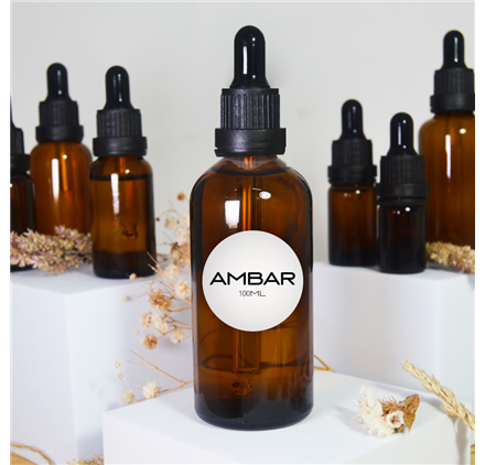 Frasco Ambar 100 ML