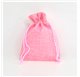 Saco 10x14cm juta Baby Pink
