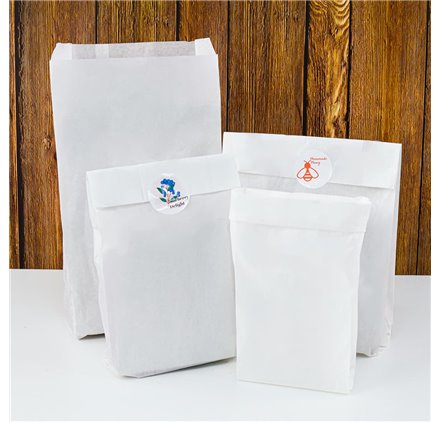 Pacchetti di carta bianca