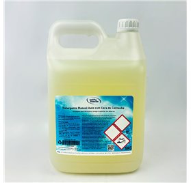 Detergente manual auto com cera de carnauba