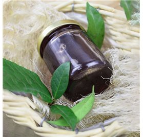 Barattolo di vetro Pleasure Gourmet 100ml con tappo dorato