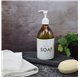 Frasco de vidro Ambar boca larga 500ml