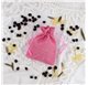 Saco 10x14cm juta Baby Pink