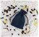 Saco juta Navy Blue 10x14cm