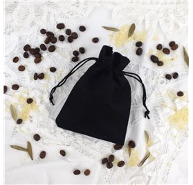 Bolsa yute Quasar Black 10x14cm