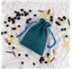 Saco 10x14cm juta Turquoise Blue