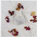 Saco 7x9cm juta Pure White