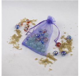 Saco organza Quantum Violet 10x14cm