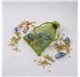 Bolsa organza Olive Green 10x14cm