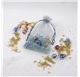 Saco organza Platinum Silver 10x14cm
