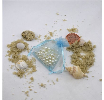 Saco organza Baby Blue 7x9cm