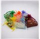 Saco 10x14cm organza Amazon Green