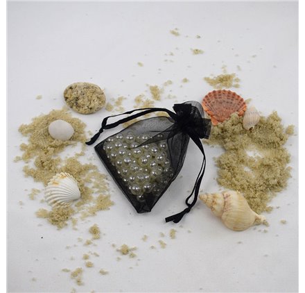 Sachets organza Quasar Black 7x9cm