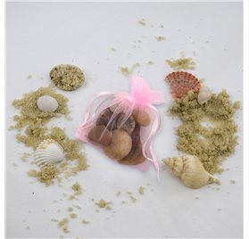 Baby Pink Organza Bag 7x9cm