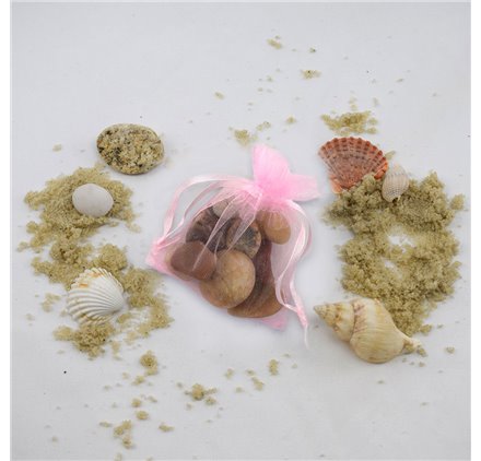 Saco organza Baby Pink 7x9cm