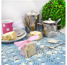 Caixa transparente cubo 40x40x40mm