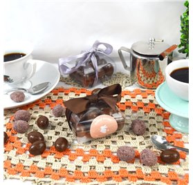 Caja Transparente con Asa 55x55x50mm para Dulces y Recuerdos