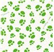 Papel de embrulho 70cm Paw Prints Path 